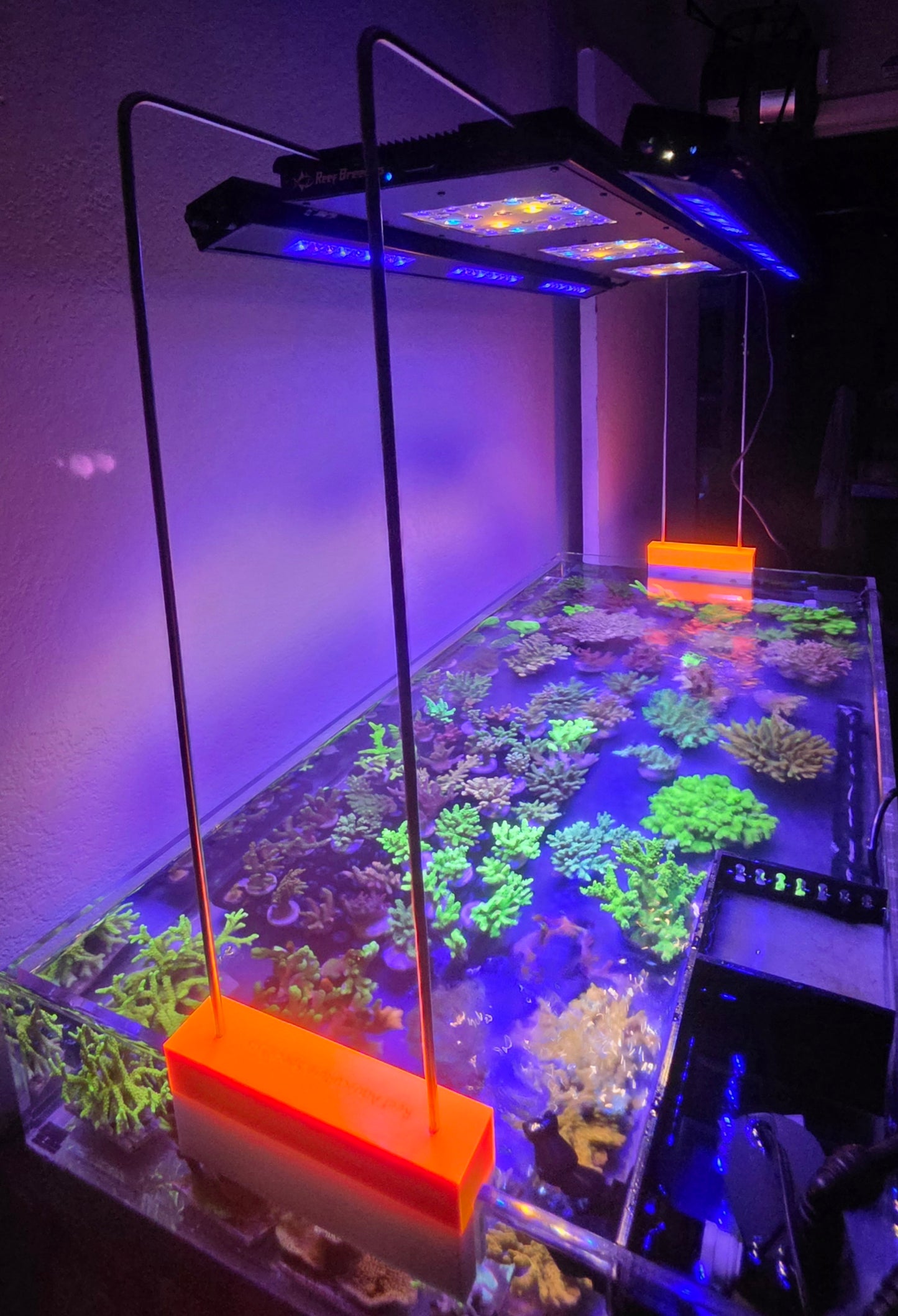Custom 3d Printed Tank Mount for Reef Breeders Meridian 35 & Meridian 45