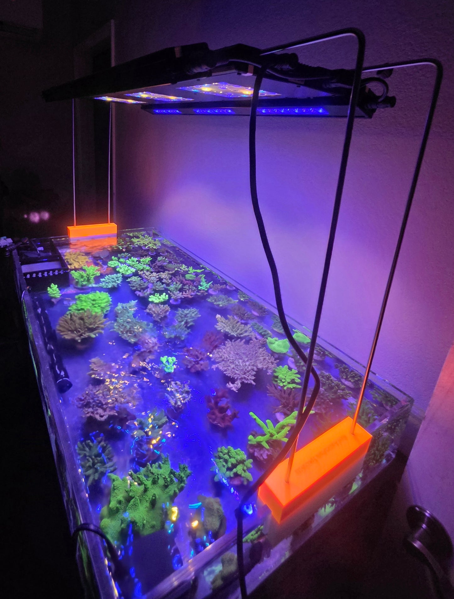 Custom 3d Printed Tank Mount for Reef Breeders Meridian 35 & Meridian 45