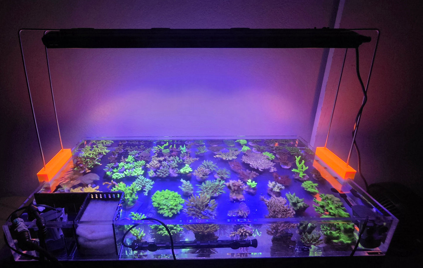 Custom 3d Printed Tank Mount for Reef Breeders Meridian 35 & Meridian 45
