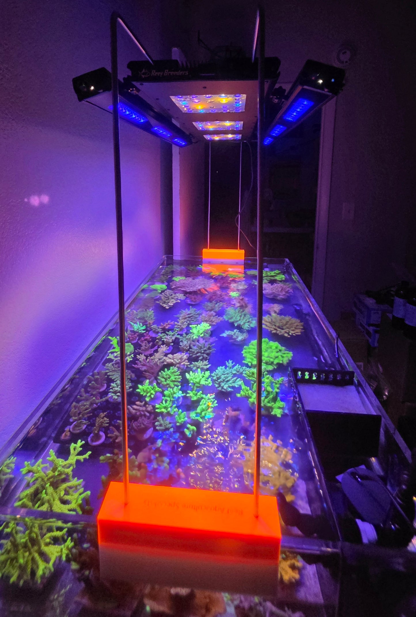 Custom 3d Printed Tank Mount for Reef Breeders Meridian 35 & Meridian 45