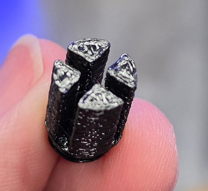 3d Frag plugs and Transport System with removable threaded frag plugs